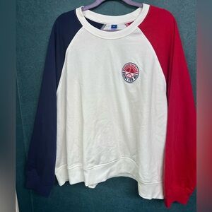 NWT 3X Old Navy Red, White and Blue Sweatshirt